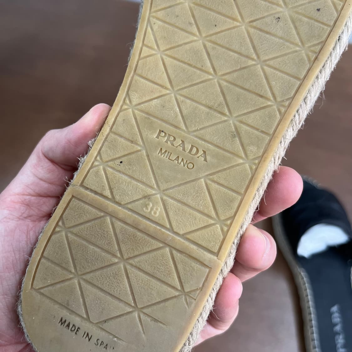 프라다 에스파듀 슬리퍼 38 상품이미지6