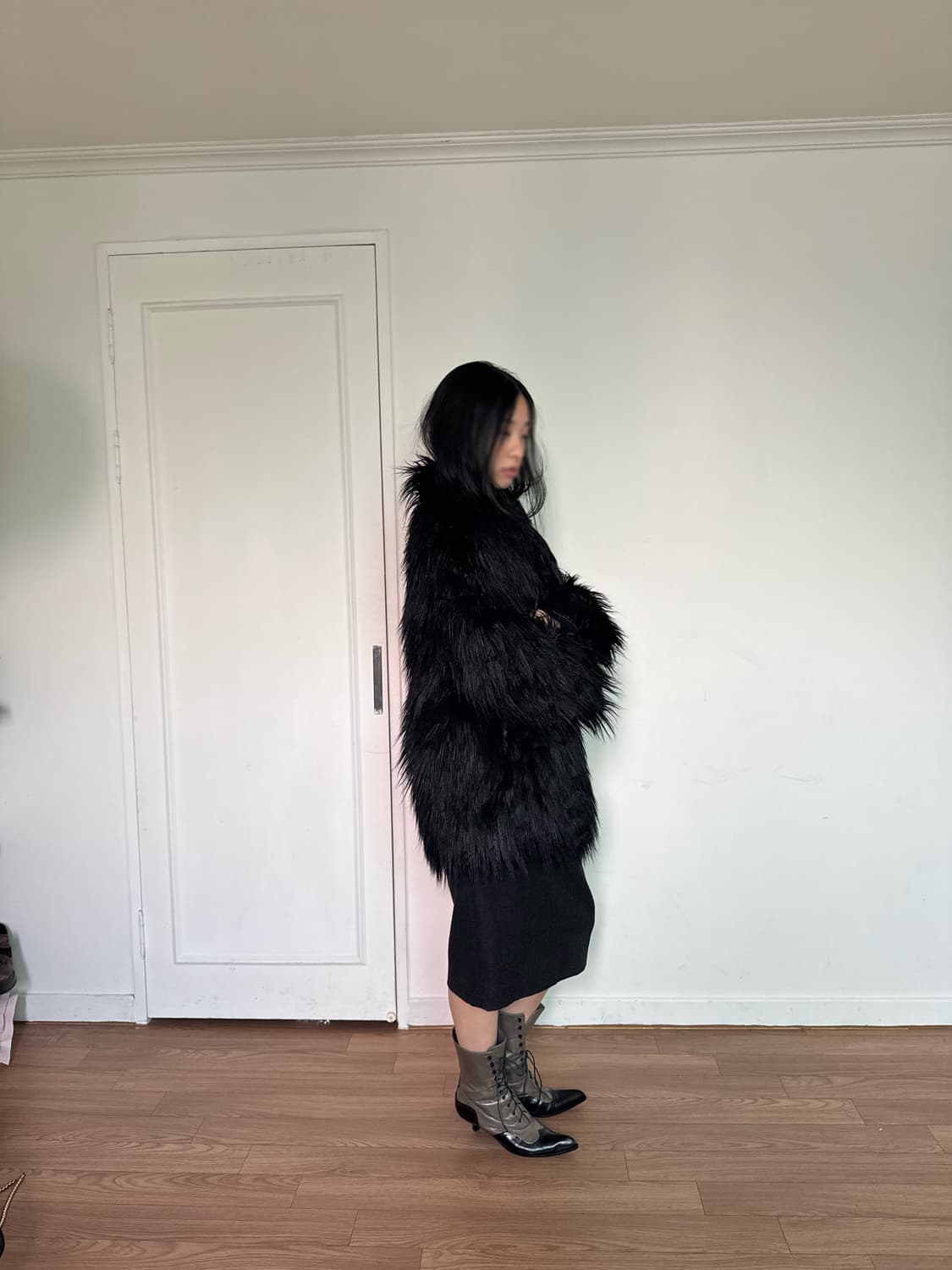 faux fur jacket 상품이미지4