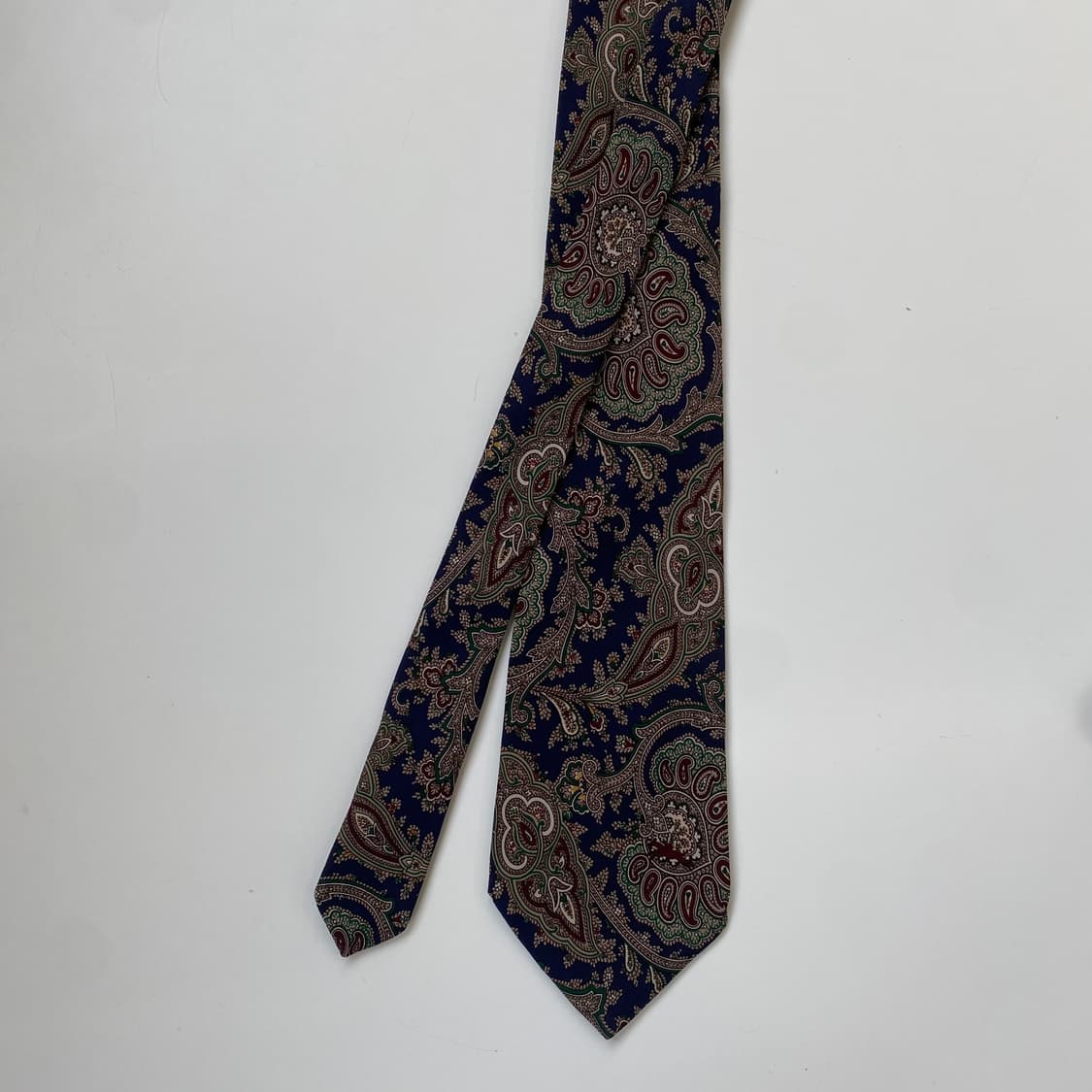 Longchamp 롱샴 페이즐리 명품 정품넥타이8.7cm 상품이미지2