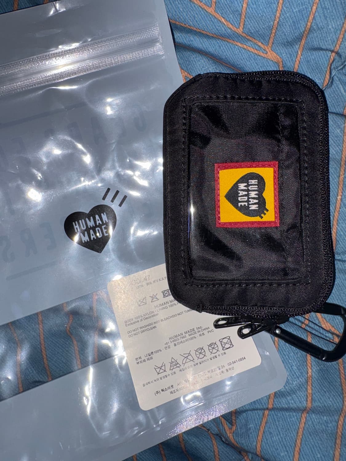 휴먼메이드 밀리터리 카드 케이스 지갑 블랙 상품이미지2