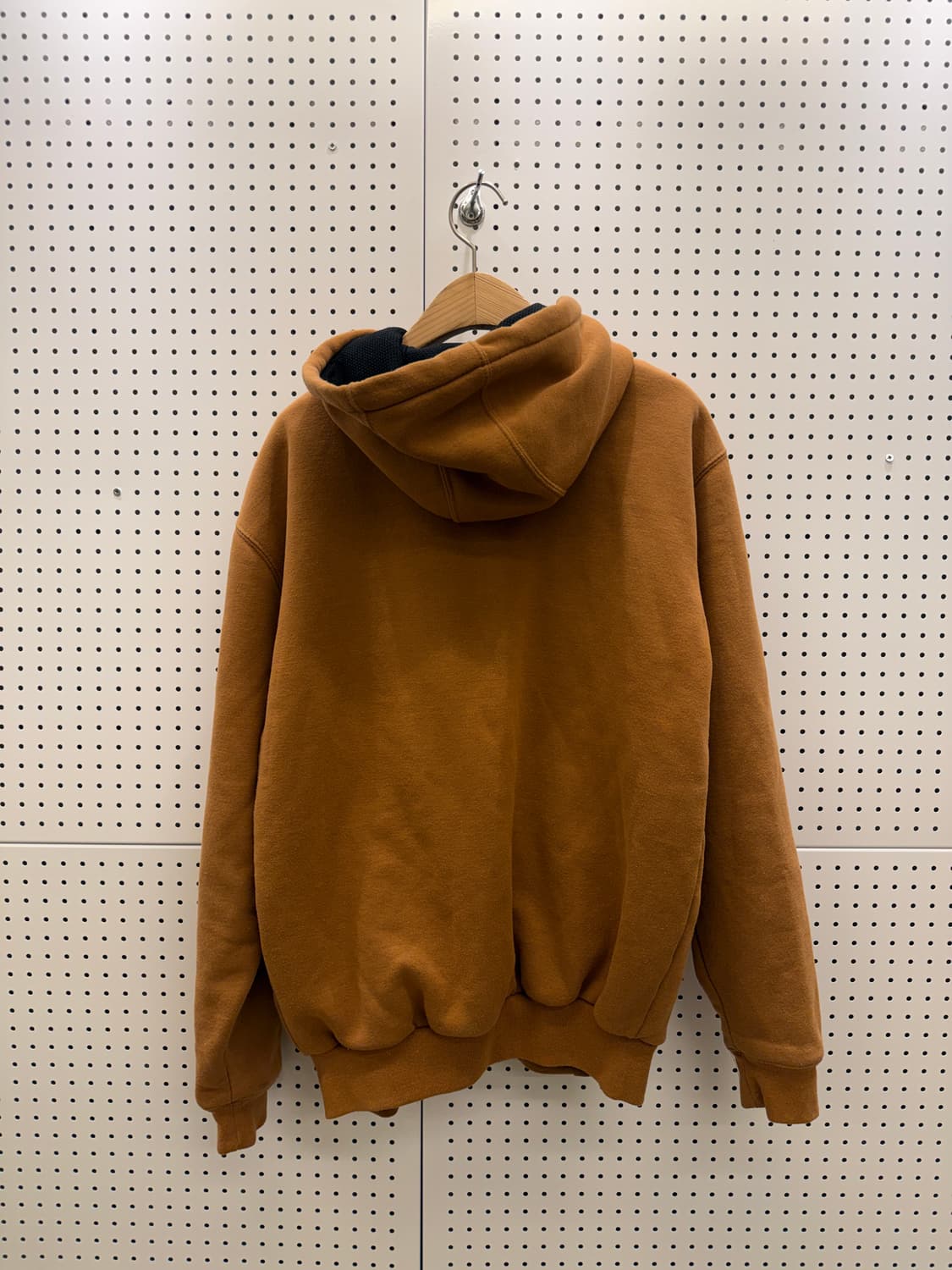 칼하트 브라운 미드웨이트 후드 집업 U804 상품이미지3