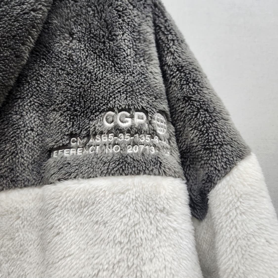 코드그라피 후리스 투워이 퀄팅 안감 후드집업 L(3XL) 상품이미지5