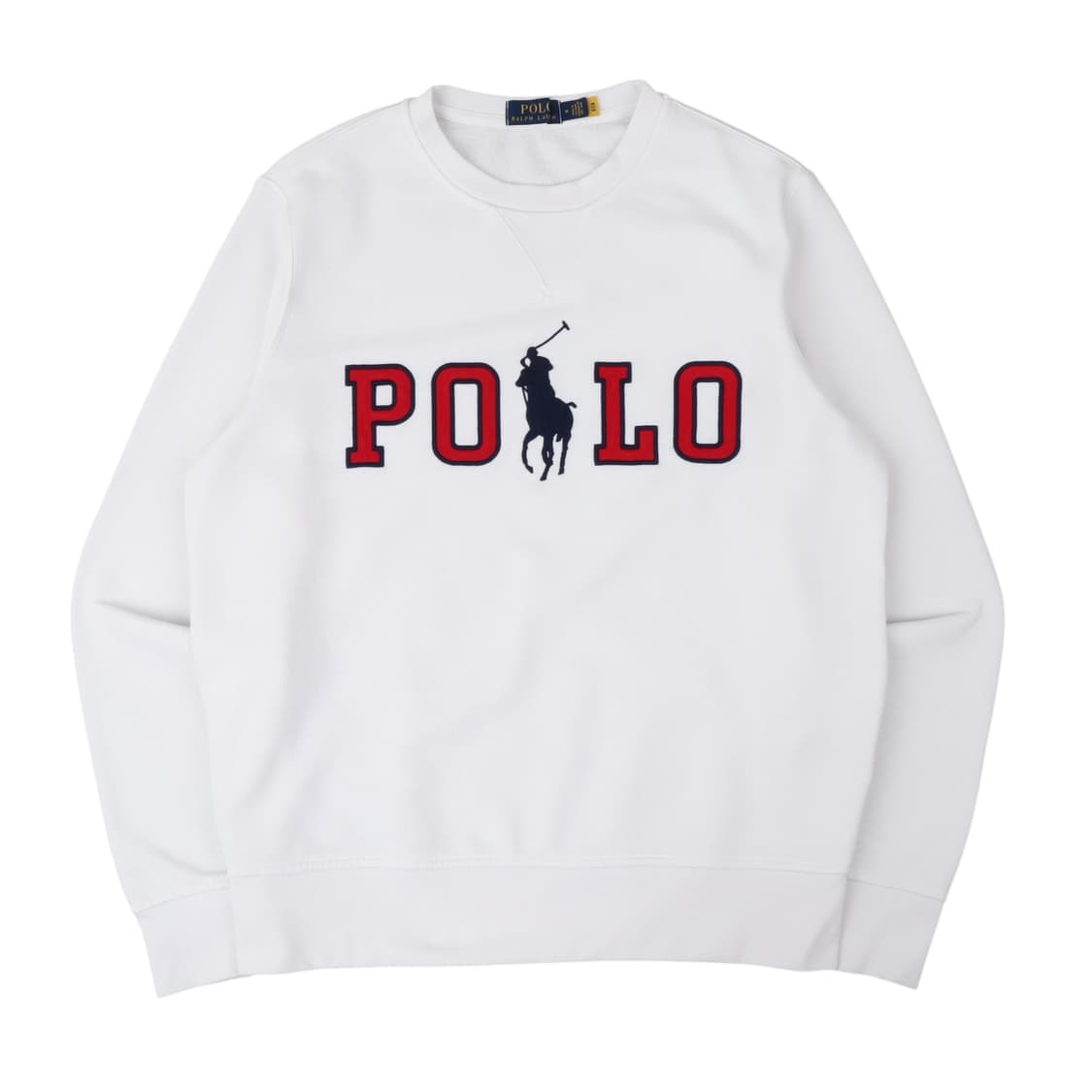 폴로 랄프로렌 qr 빅포니 로고 스웻셔츠 상품이미지1