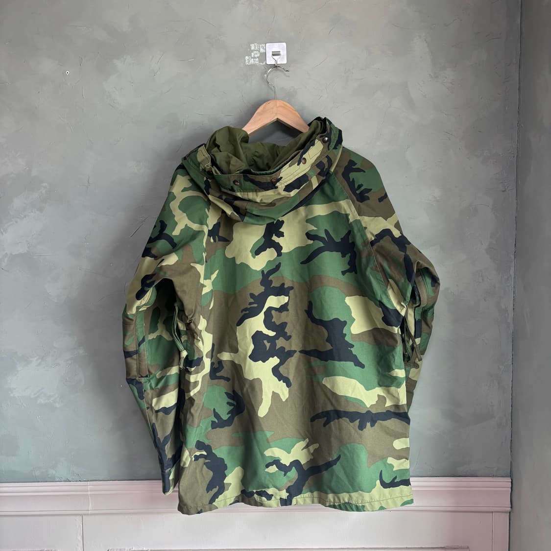 알파인더스트리 우드랜드 카모 야상 파카 자켓 상품이미지8