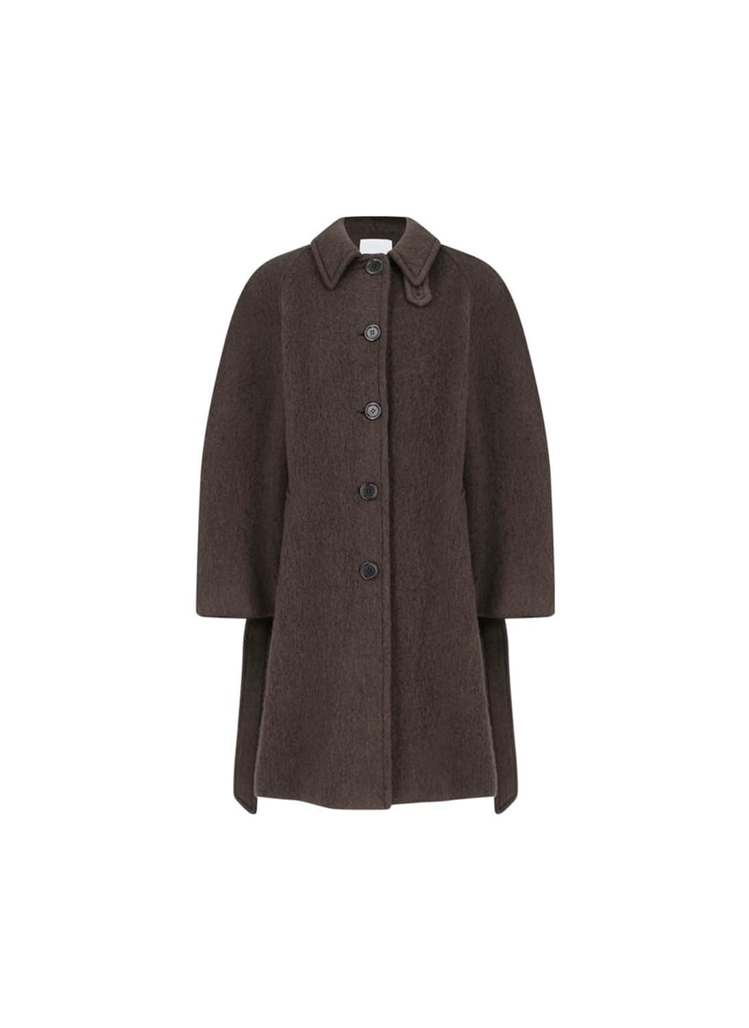 [0] 아모멘토 알파카 래글런 하프코트 상품이미지1