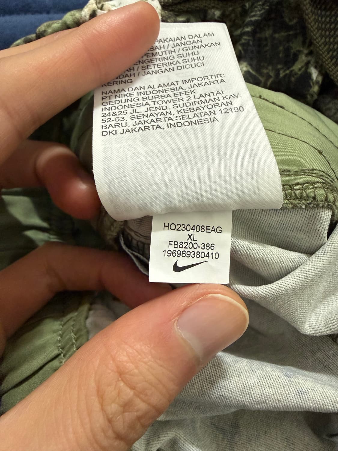 나이키 ACG 스미스 서밋 올오버 프린트 카고 팬츠 XL 상품이미지5