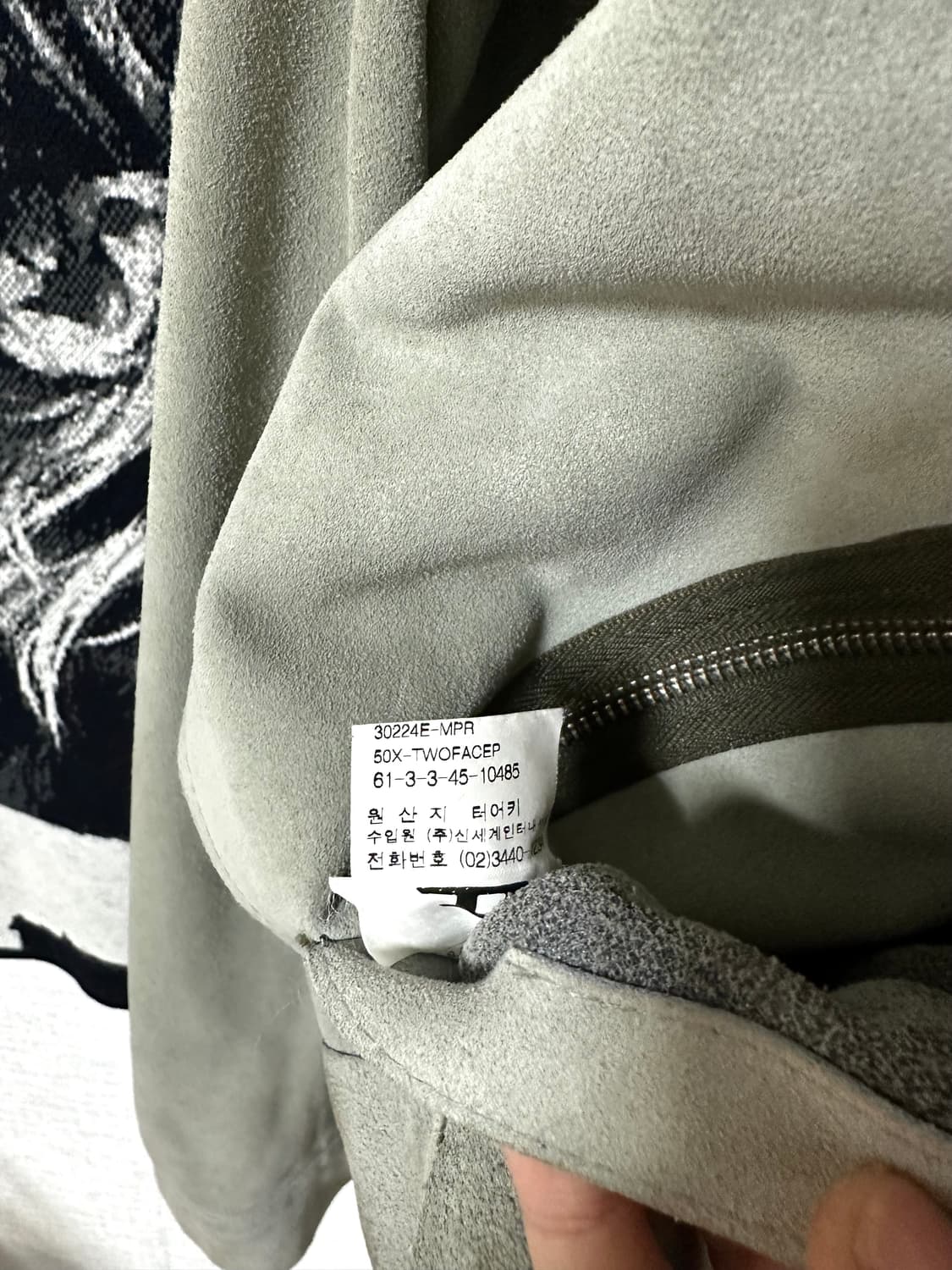 diesel reversible cowhide leather jacket 상품이미지10