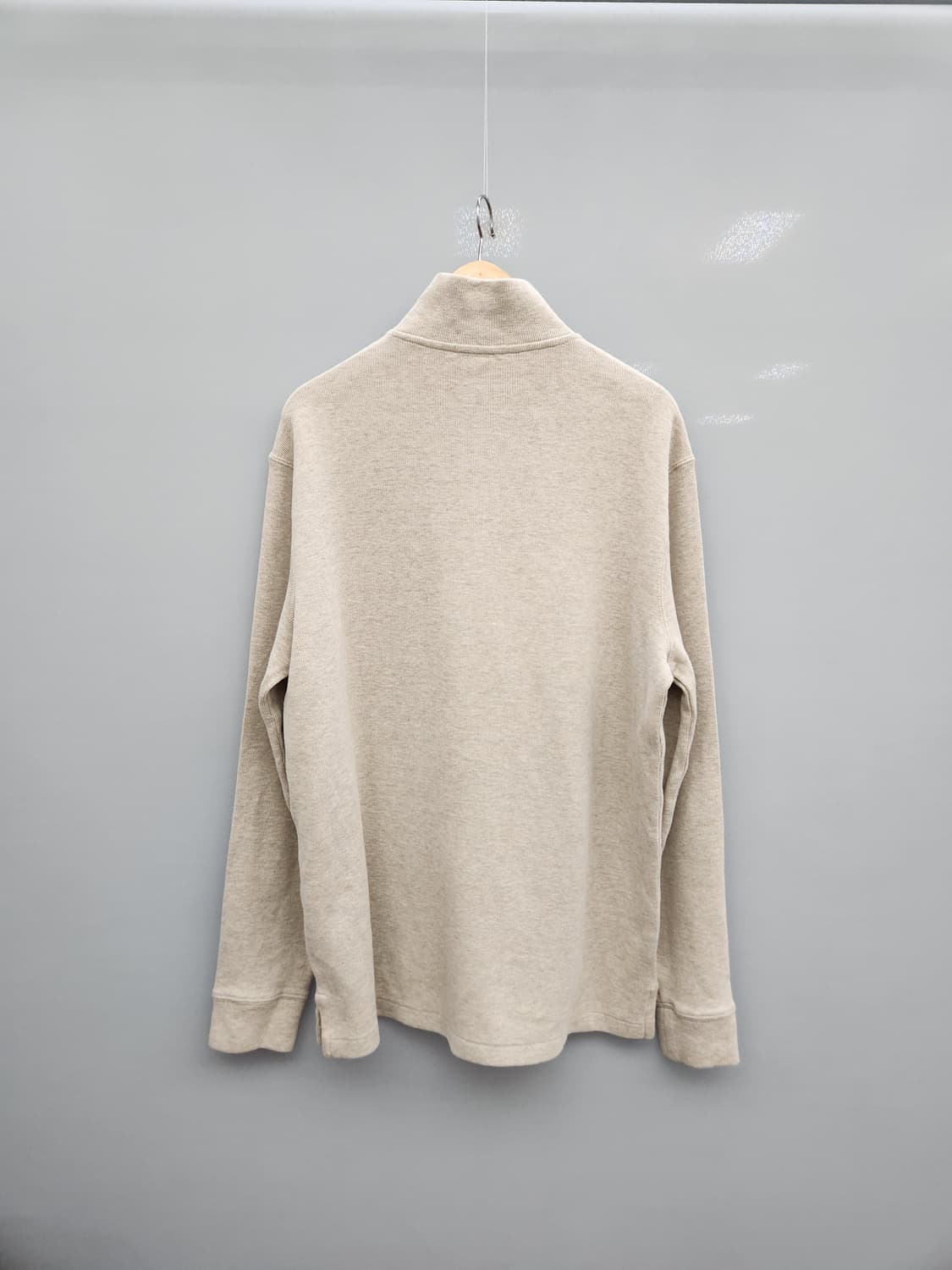 Polo 폴로 랄프로렌 베이지 반집업 니트 상품이미지5