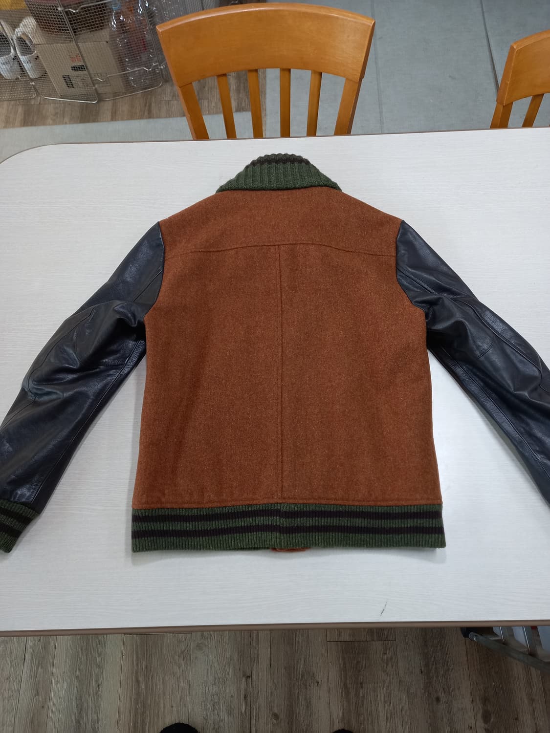 L100 customellow 헤리티지 누빔 바시티 L-691 상품이미지2