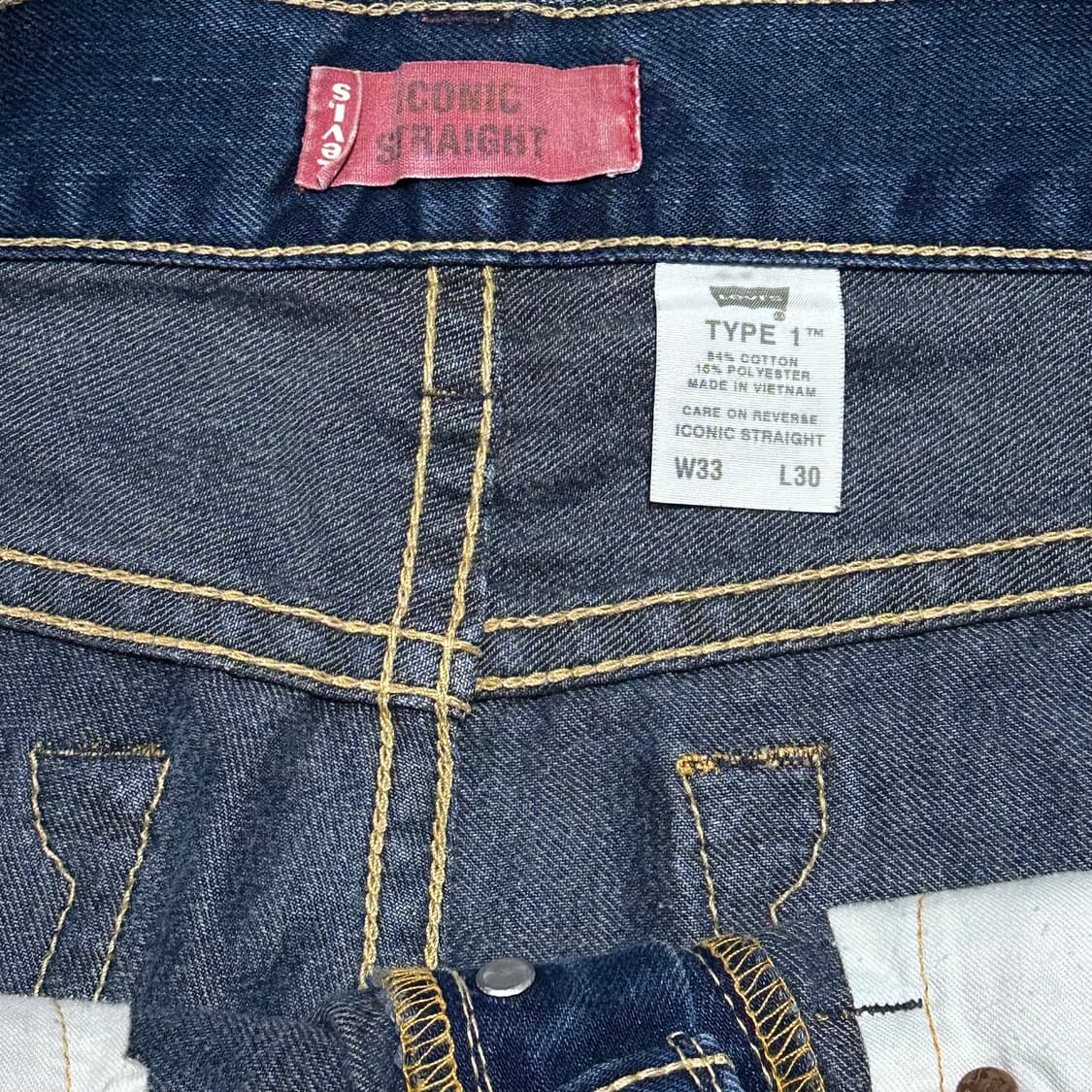 00s 리바이스 Type1 아이코닉 스트레이트 상품이미지7