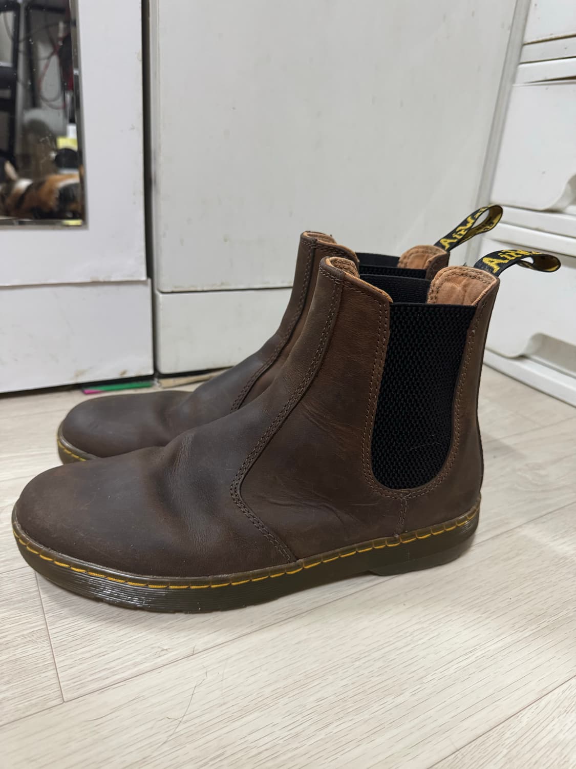 닥터마틴 하레마부츠 브라운 uk9 상품이미지1
