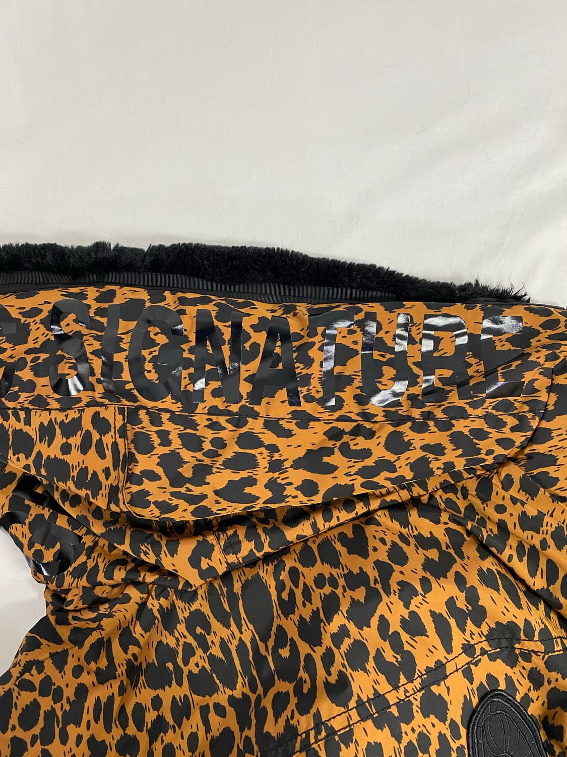 라이프워크 리버시블 퍼 레오파드 후디드 패딩 상품이미지6