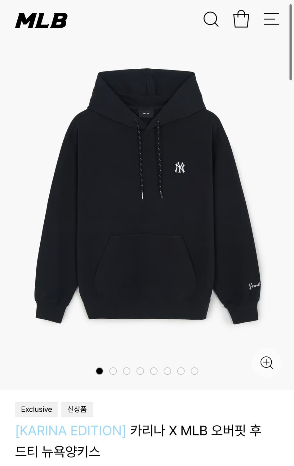 MLB 카리나 후드티 상품이미지1