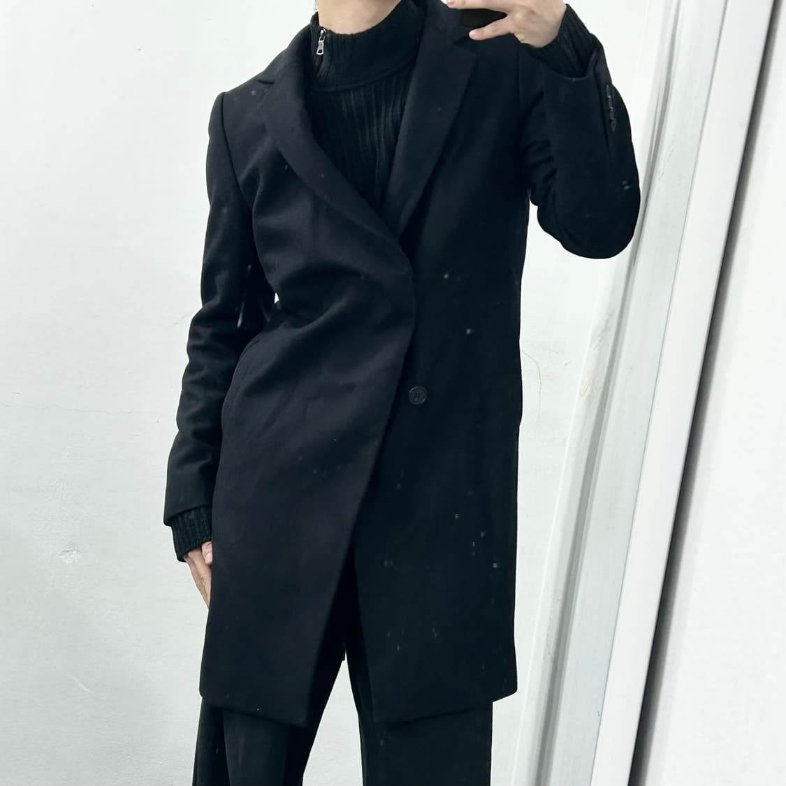 우영미 캐시미어 코트 상품이미지2