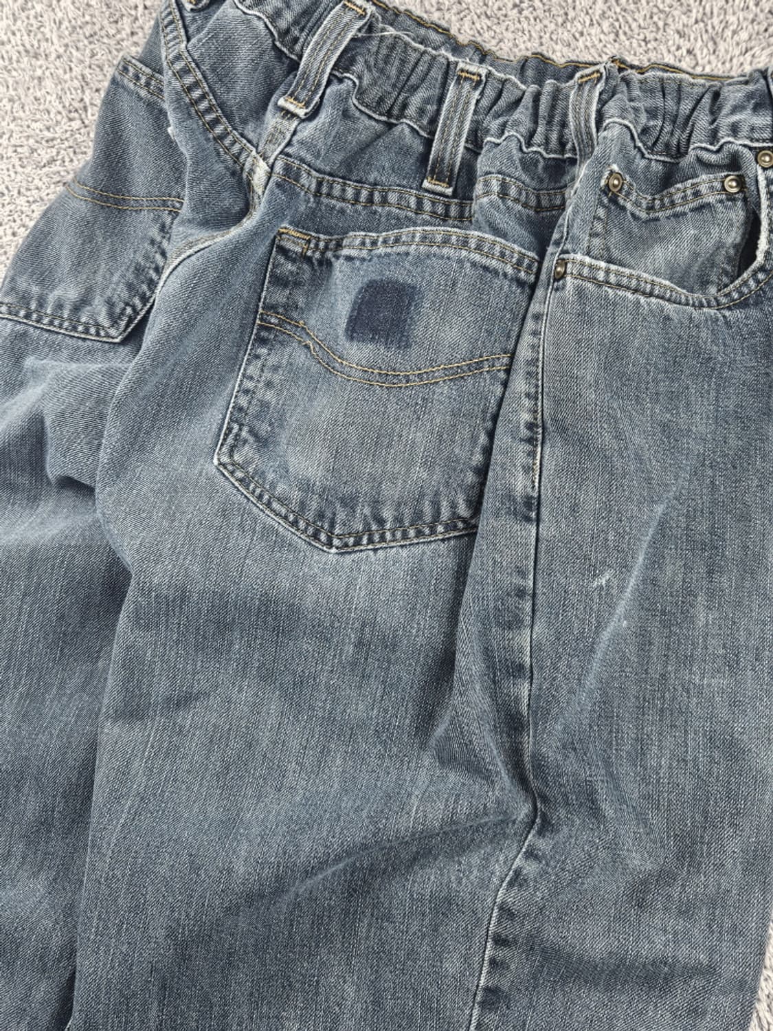 칼하트 리페어 밴딩 커스텀 데님 팬츠 ( 38X34 ) / 10634 상품이미지8