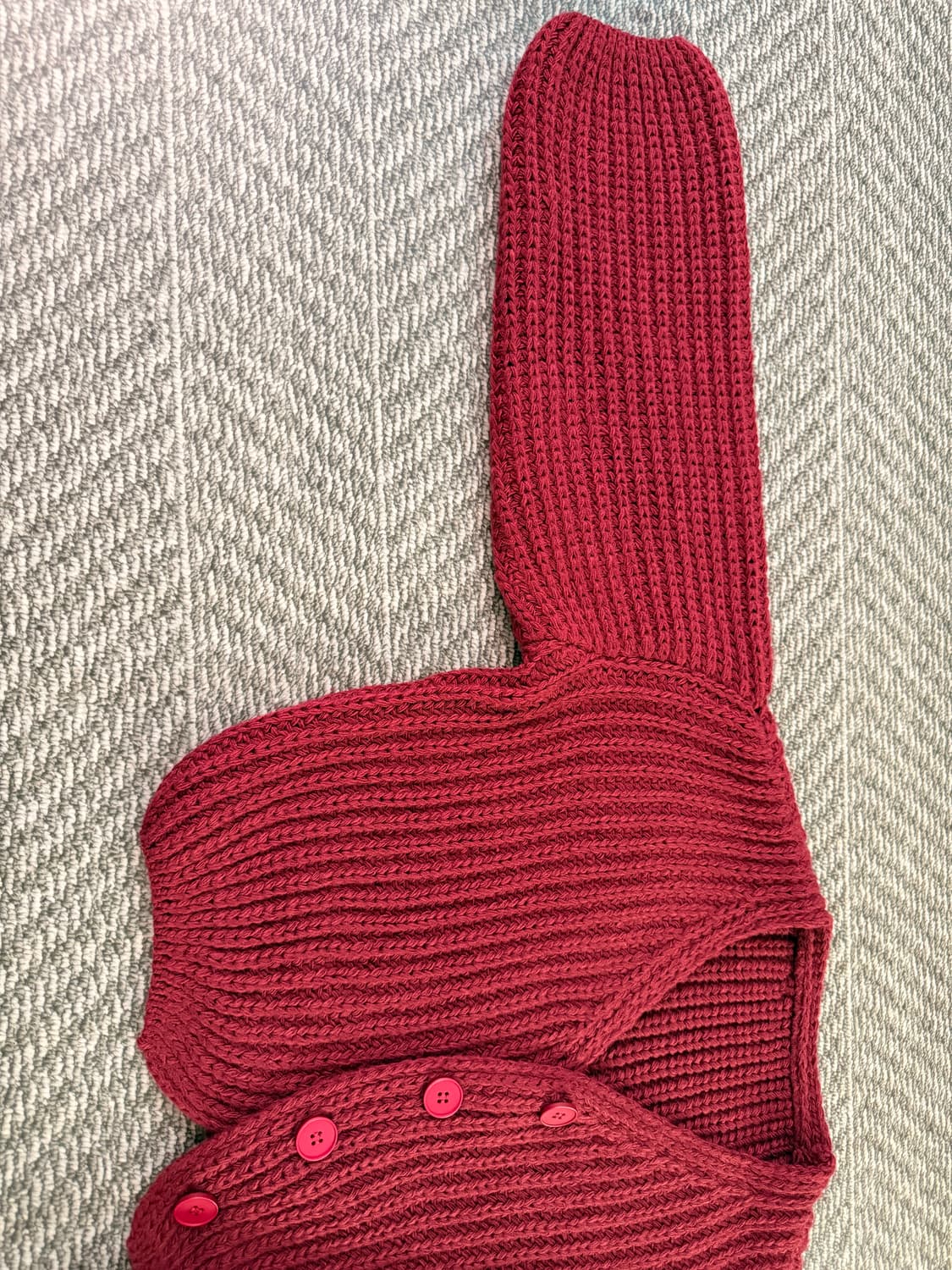 빈티지 단추 가디건 상품이미지2