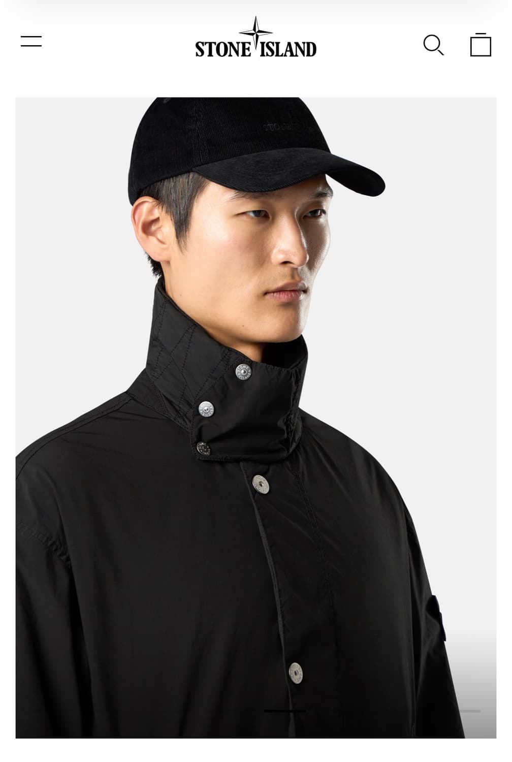 스톤아일랜드 25FW 라이트 컴팩트 터치 TC 코치 자켓 XL 상품이미지8