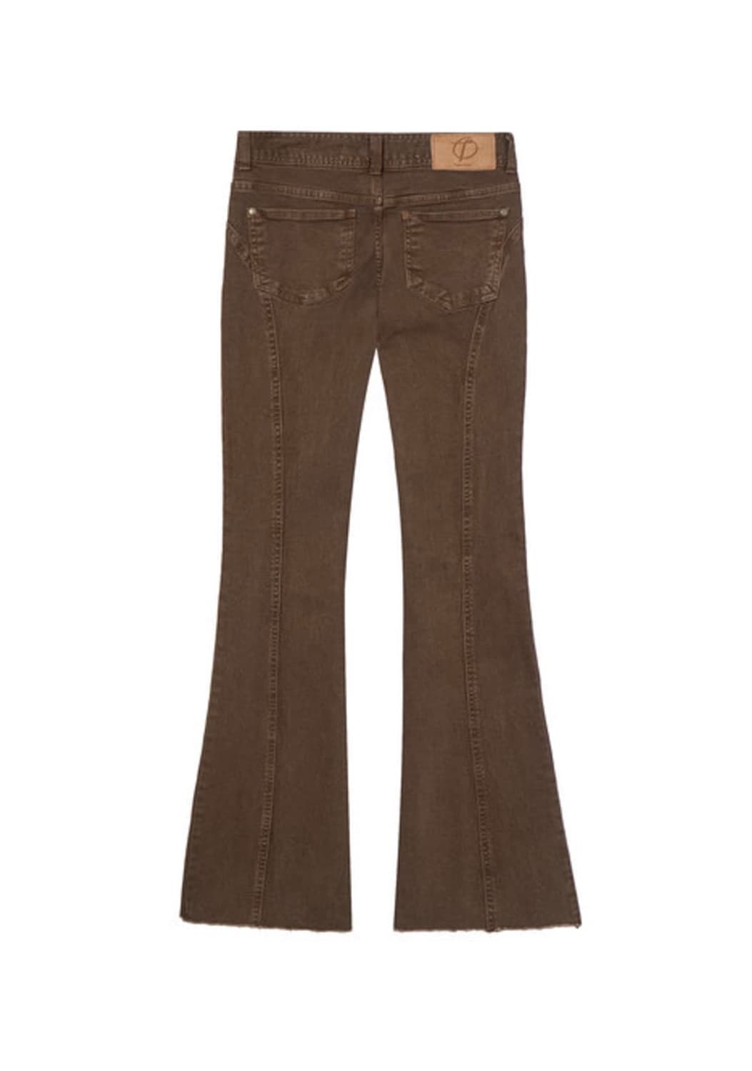 오픈와이와이 (구 오픈프로덕트) 브라운 부츠컷 바지 상품이미지1