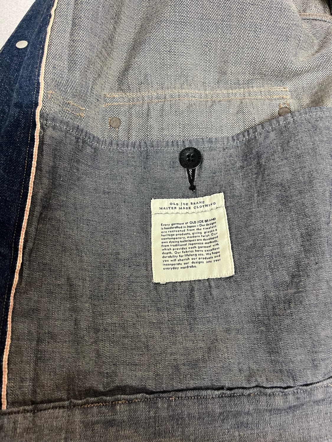 올드조 24fw 2세대 데님자켓 42사이즈 상품이미지7