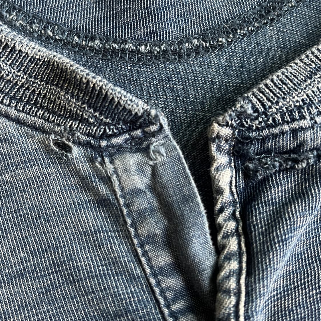 Polo Ralphlauren Indigo Dyed Henley Neck 상품이미지6
