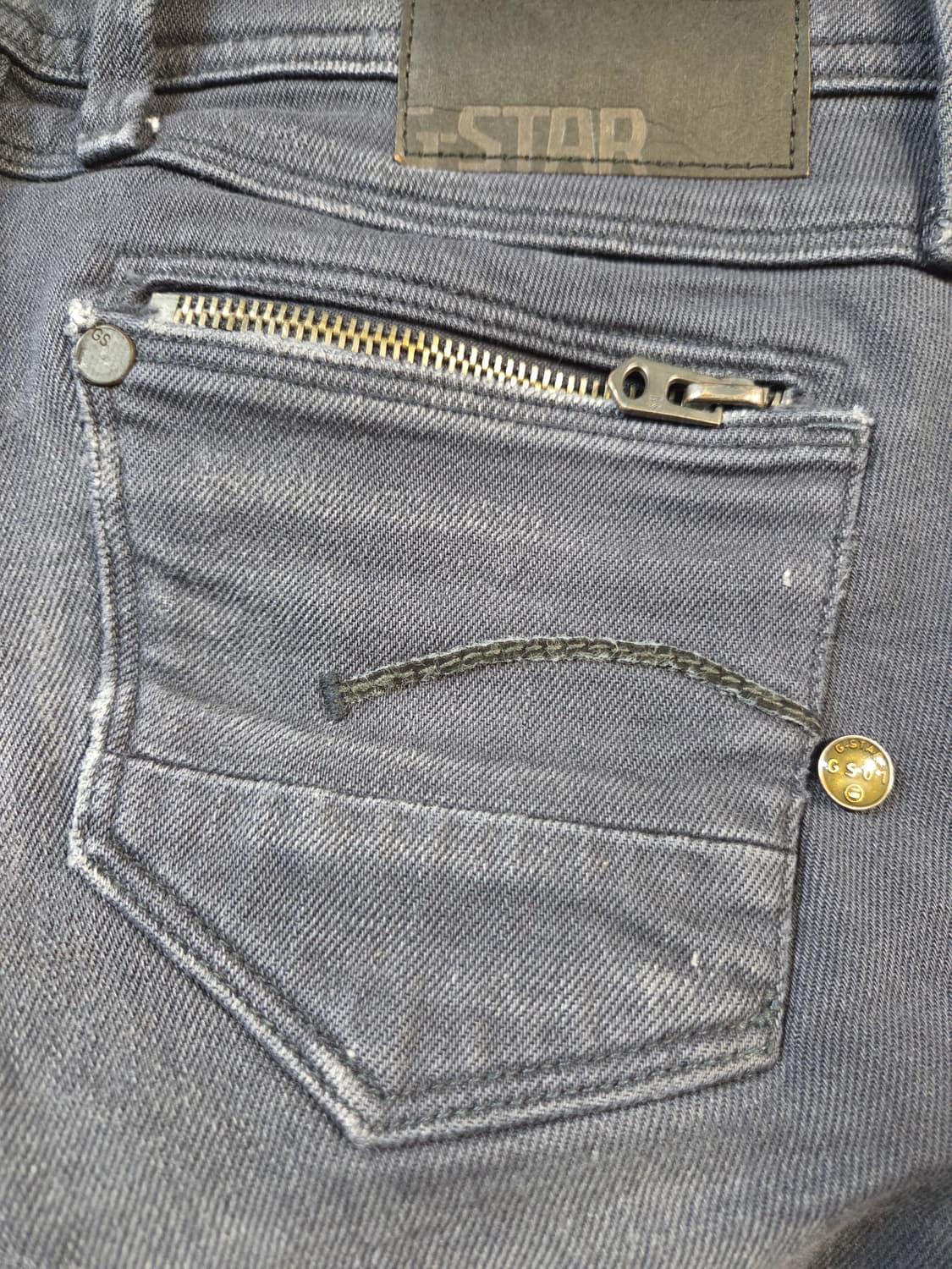 G-Star RAW 데님 블랙진 새상품(w26/L32) 상품이미지5