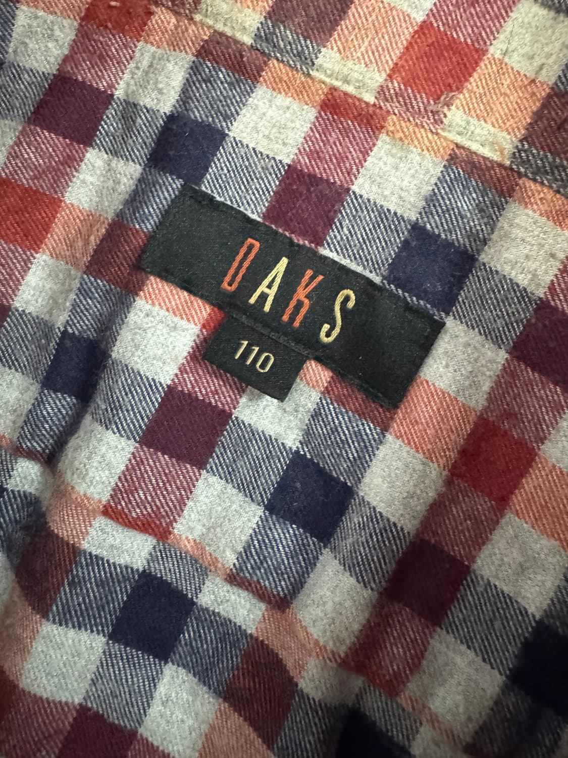 닥스 daks 시그니처 체크 셔츠 2XL 상품이미지3