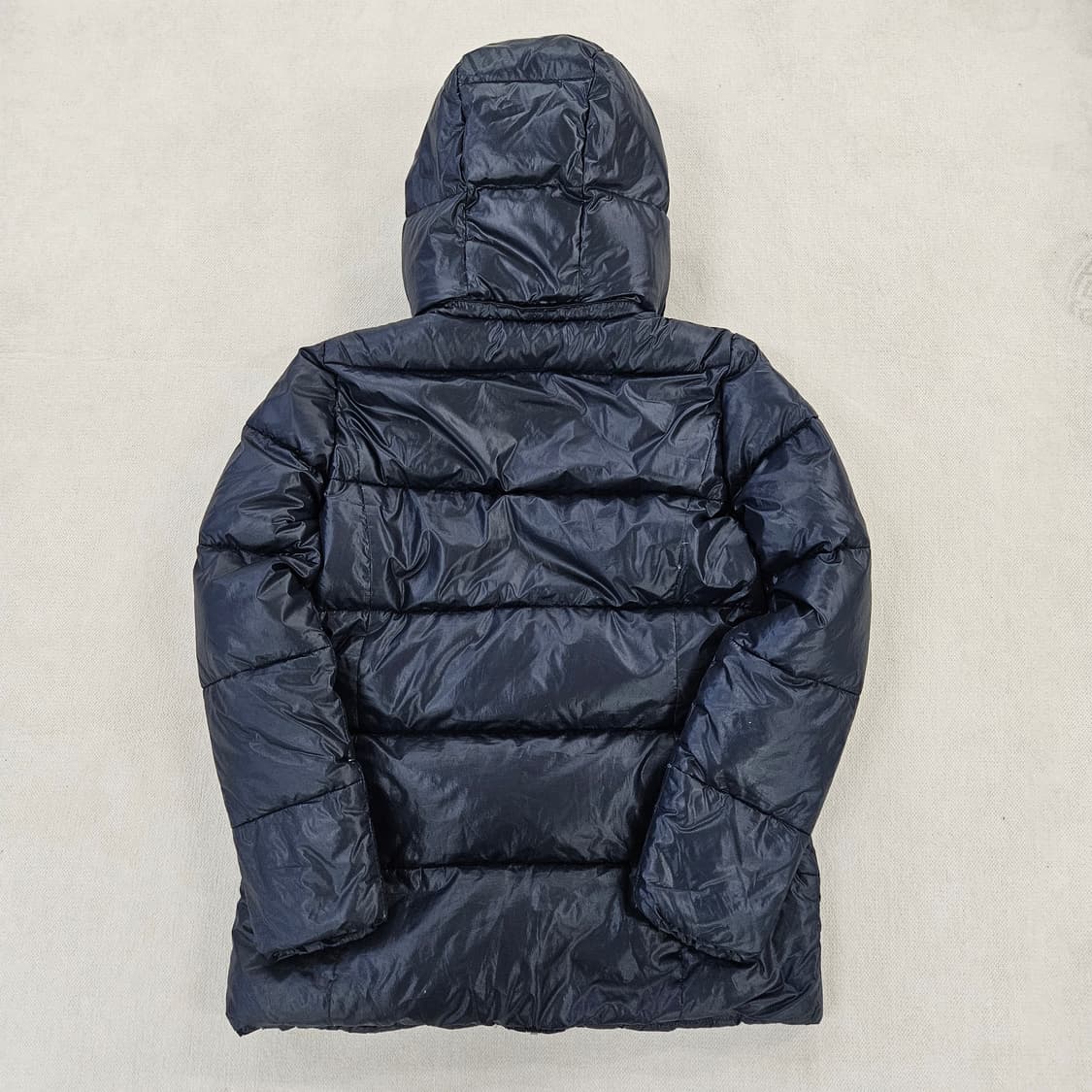 [38] 라코스테 여성 구스다운 네이비 후드 패딩 자켓 0114YH1 상품이미지4