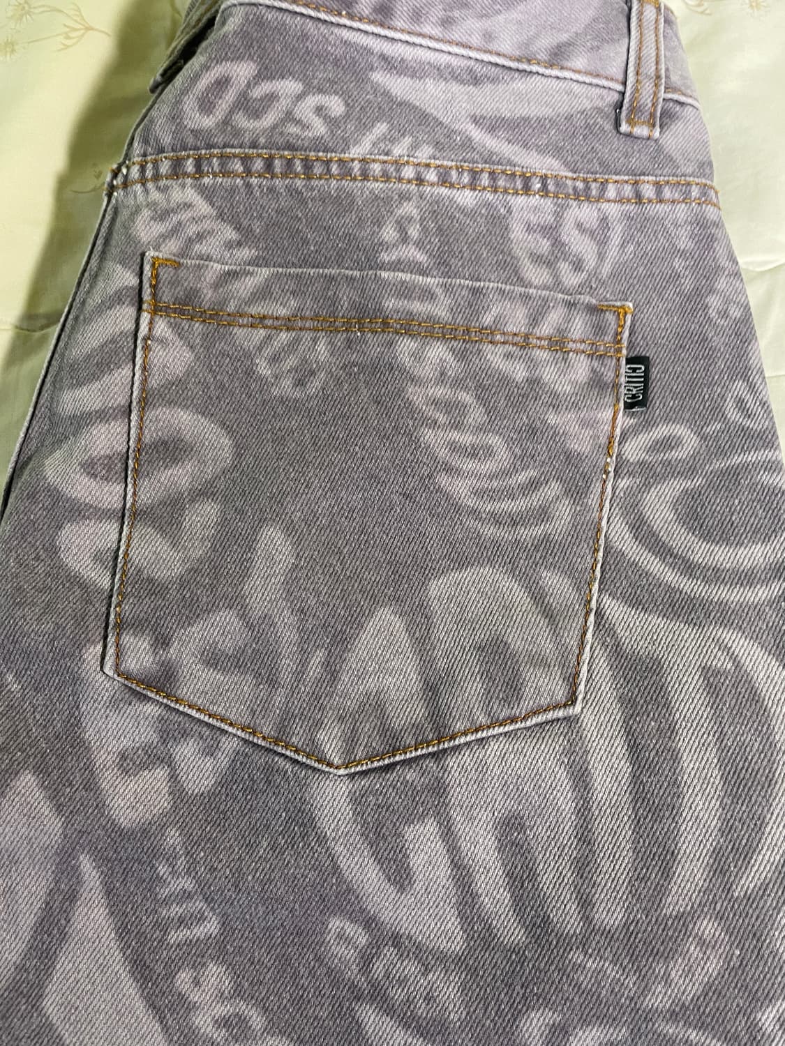 크리틱 레이져 로고 데님 상품이미지6