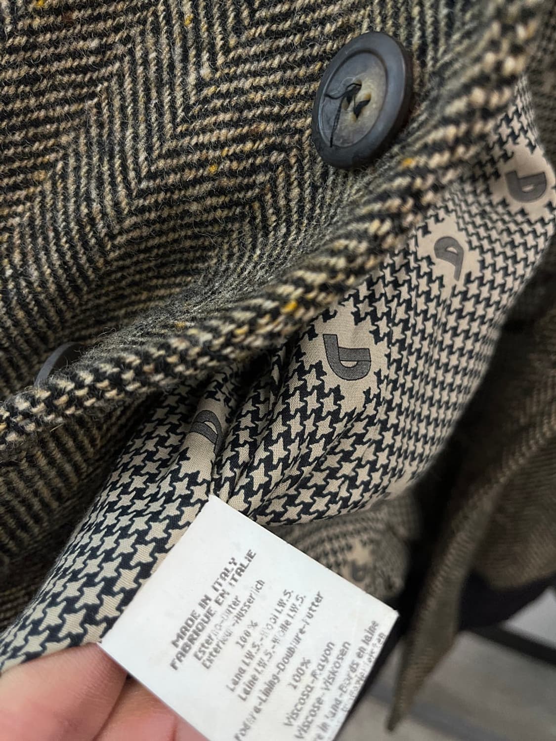 105) 비블로스 헤링본 헤링턴자켓  상품이미지8