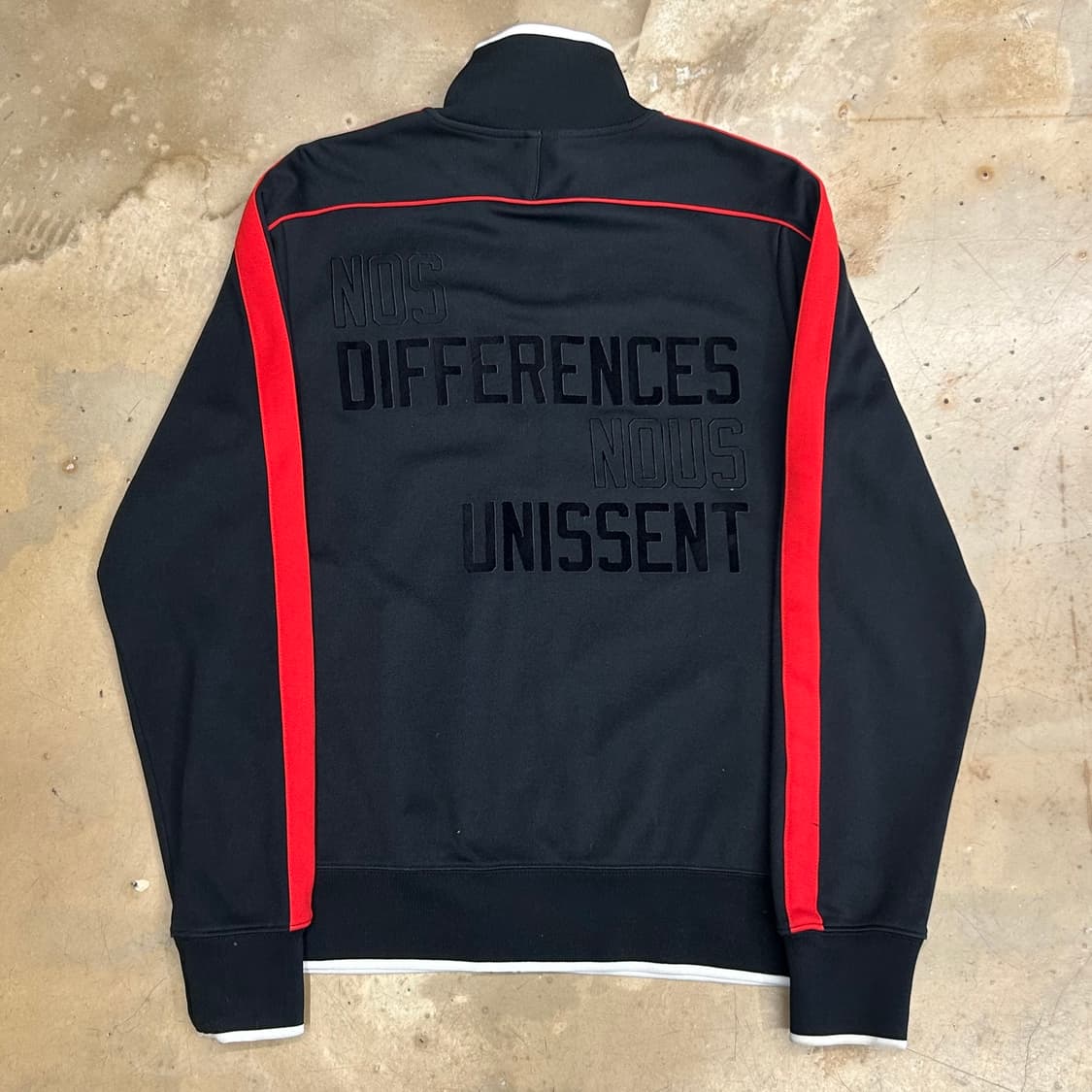 M 나이키 프랑스 국대 레드라인 블랙 트랙탑 상품이미지3