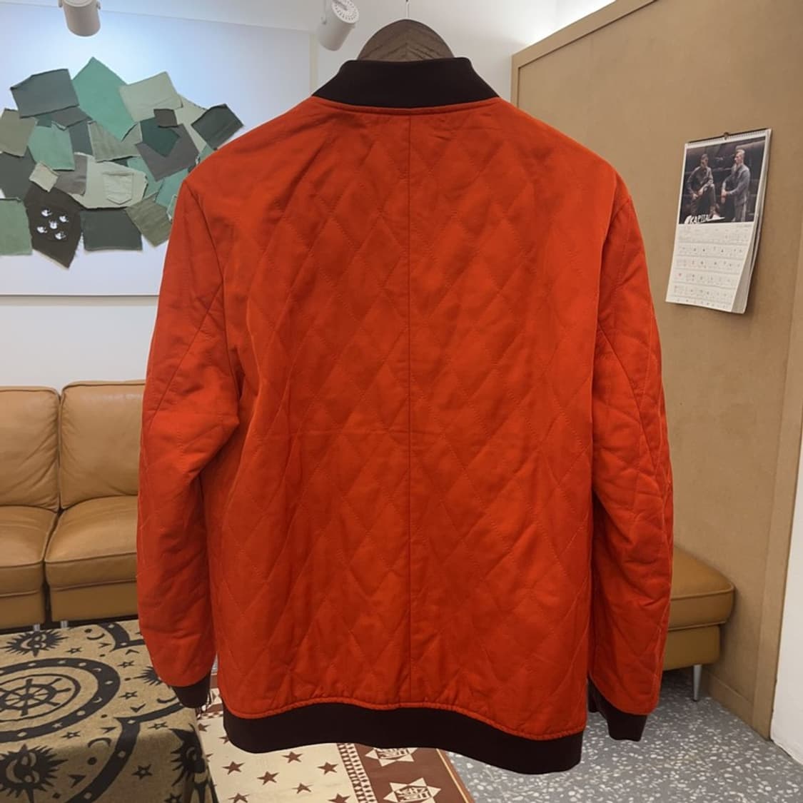 버버리 올드스쿨 리버시블 캐주얼 블루종 자켓 50 C08738 상품이미지8