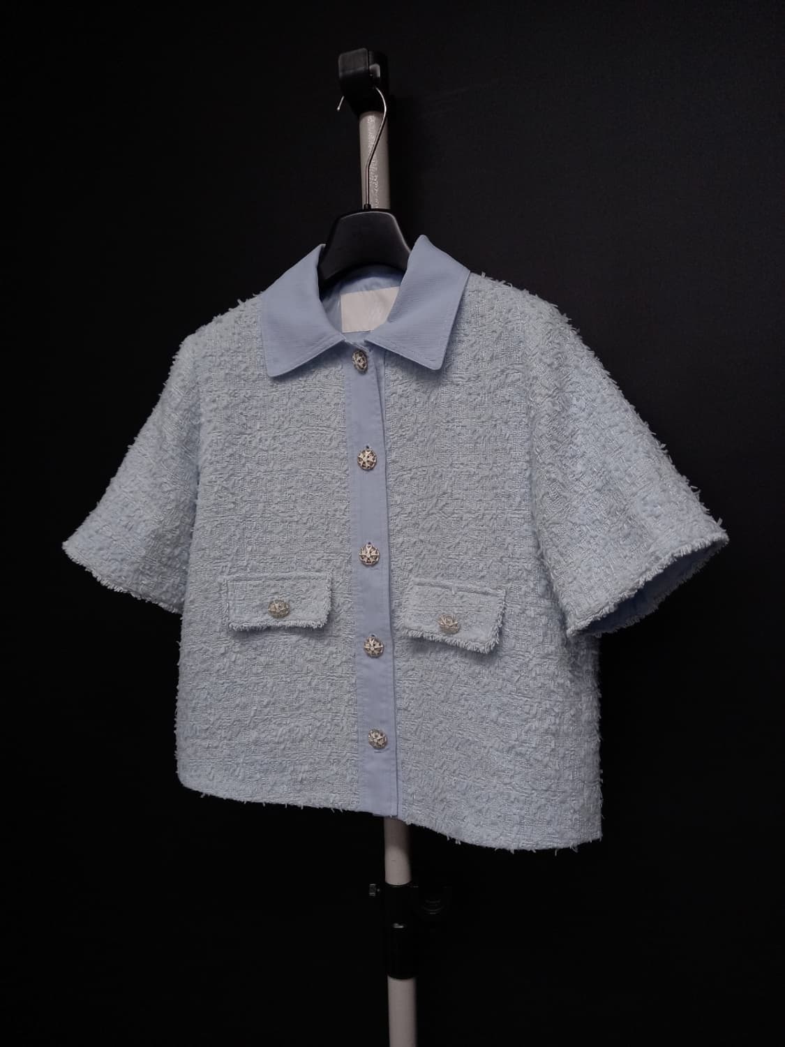 MM 춘하추 트위드 숏 자켓 55.66 상품이미지4