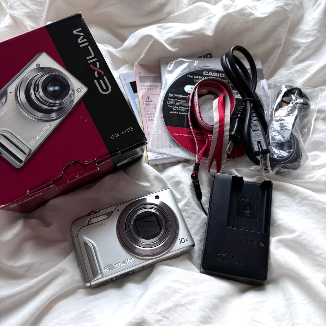 【거의 새것】카시오 엑슬림 ex-h15 casio exilim 상품이미지1