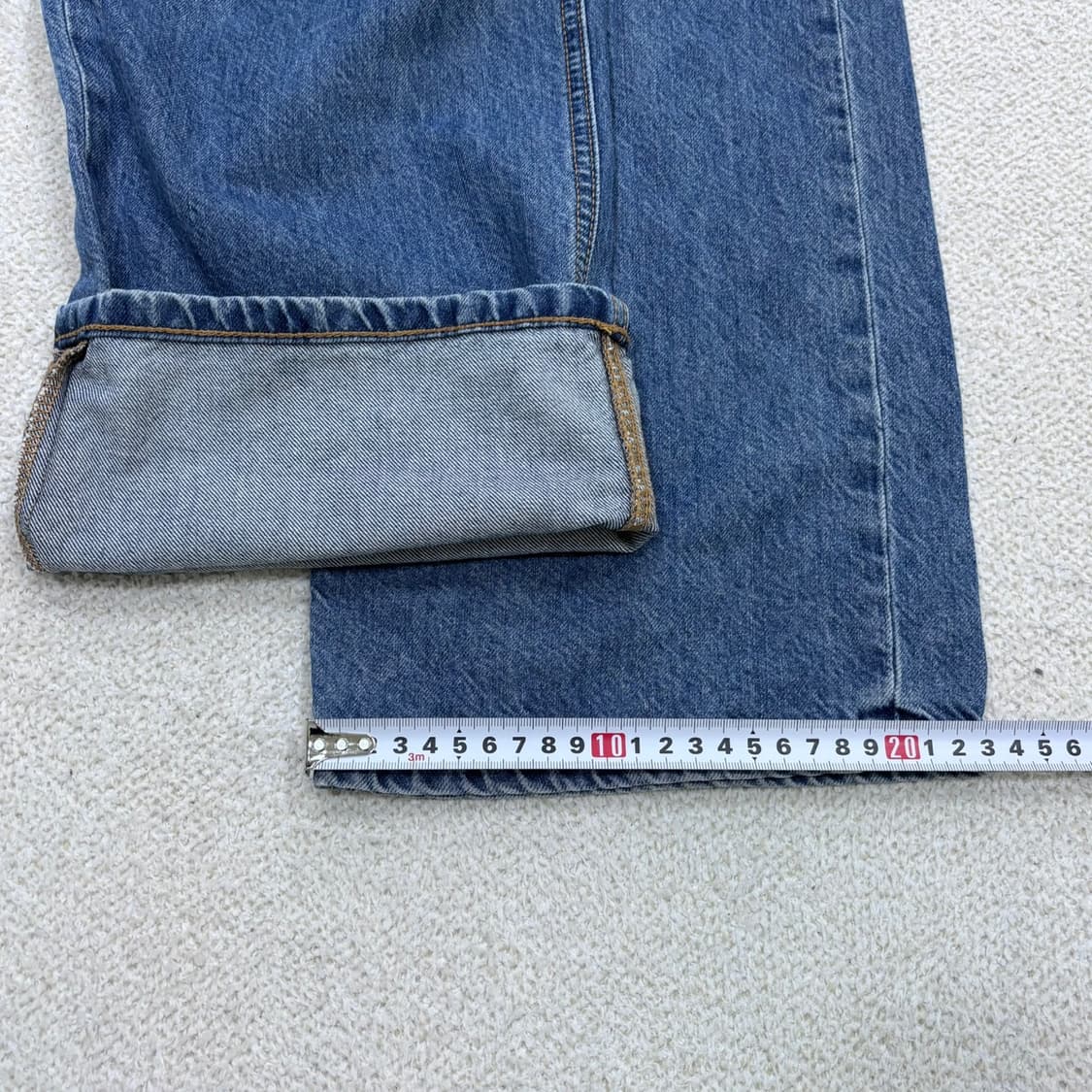 75-95 빈티지 와이드 데님 팬츠 0427E 상품이미지8