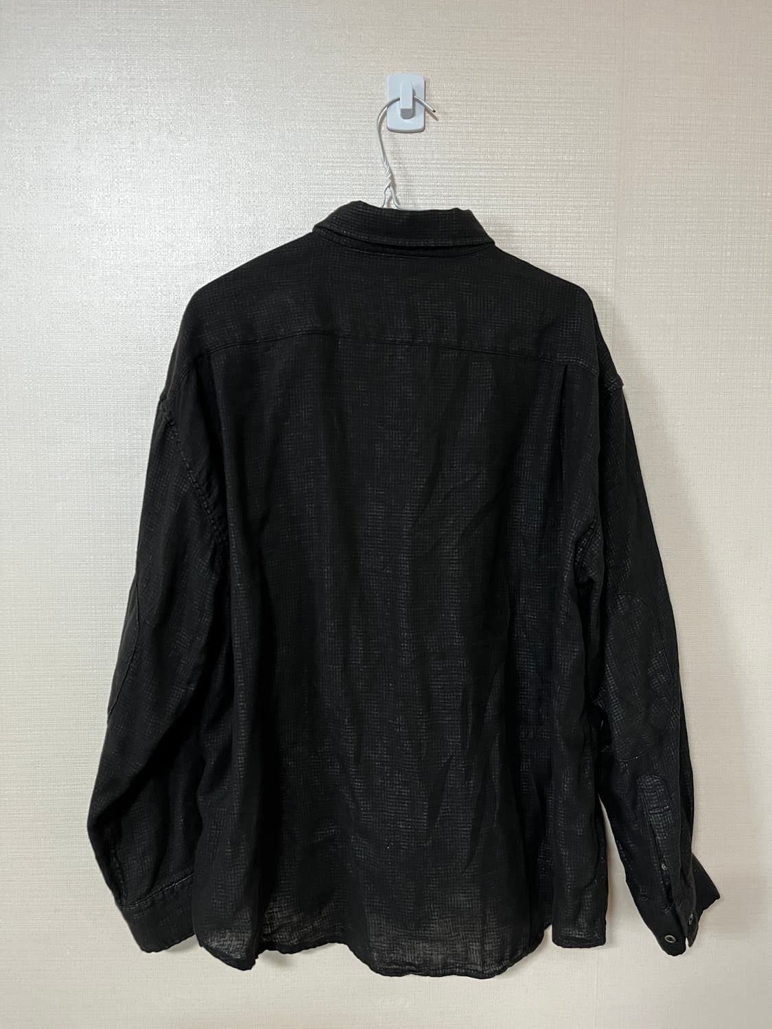 해칭룸 아카이브 셔츠 블랙 상품이미지2