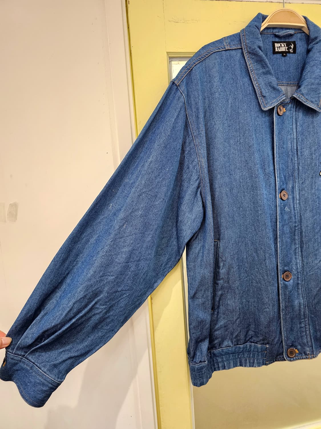 Rocky Rabbit 데님 블루종 상품이미지5