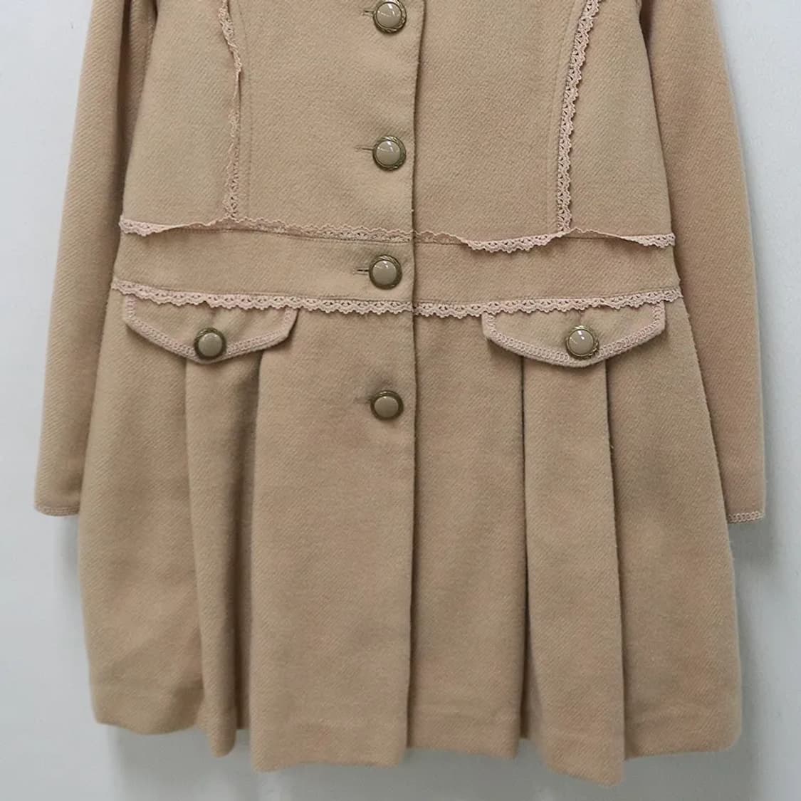 엑시즈 팜  오네갸루 라떼 로걀 코트 62861 상품이미지4