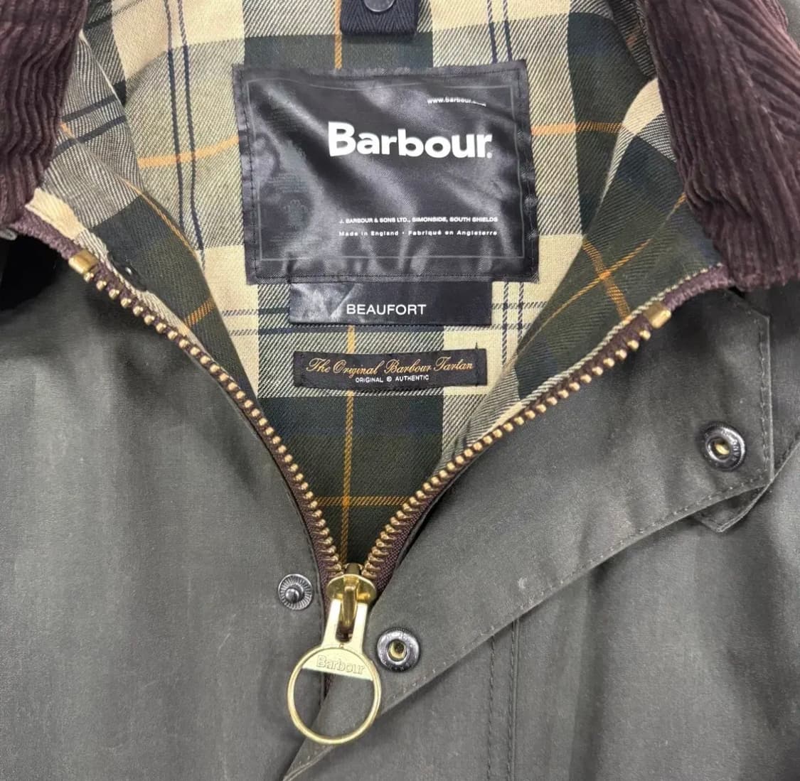 (M)바버 Barbour 뷰포트 왁스자켓(올리브) 상품이미지2
