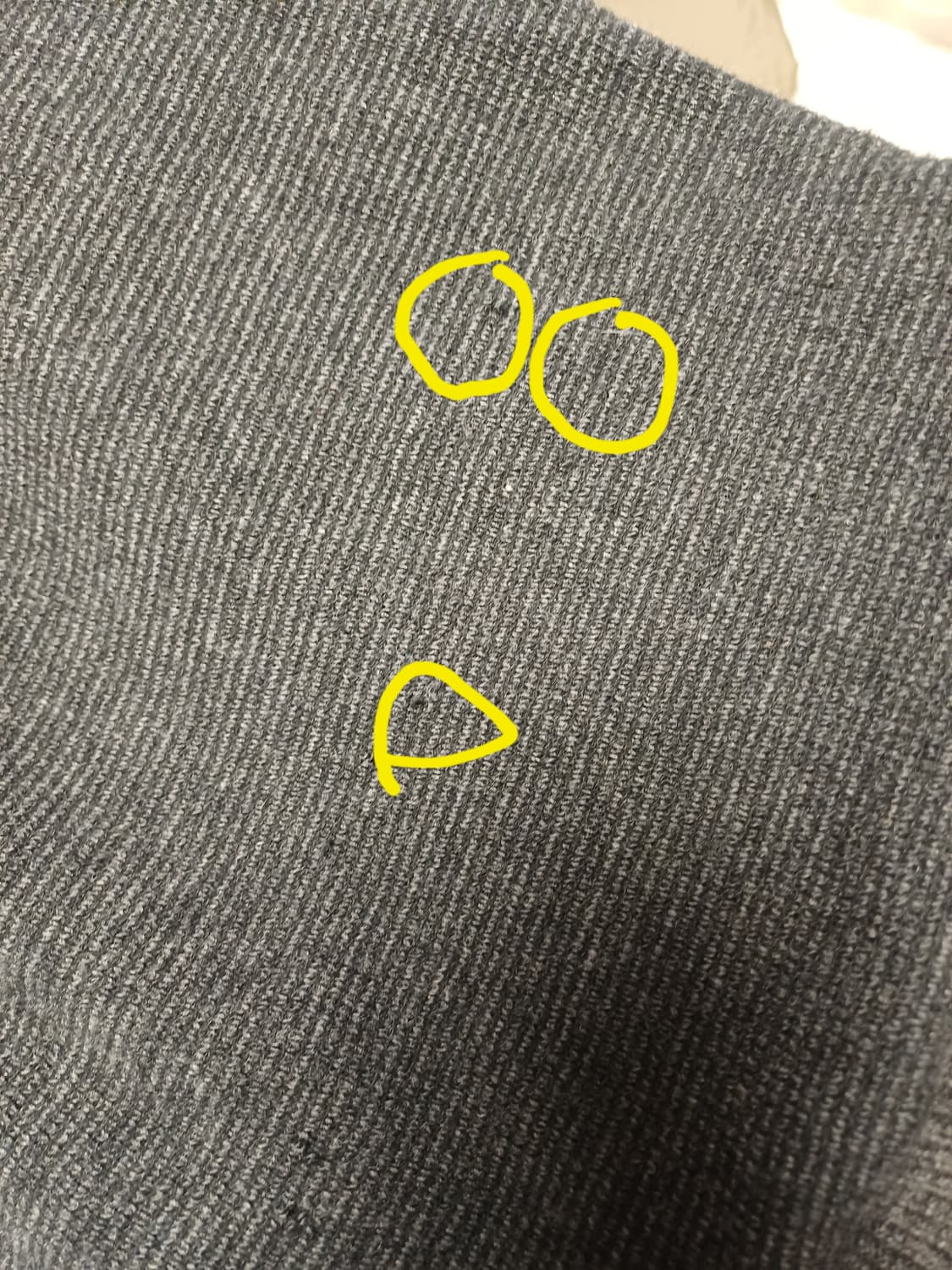 헨리코튼 남성 하프버튼 하이넥 니트 L(100) - 차콜 상품이미지10