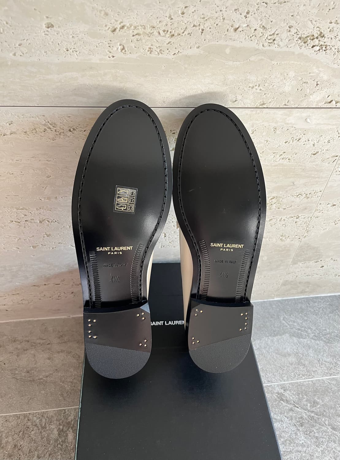 생로랑 페니 남성 로퍼 (김원중님 착용) 상품이미지5