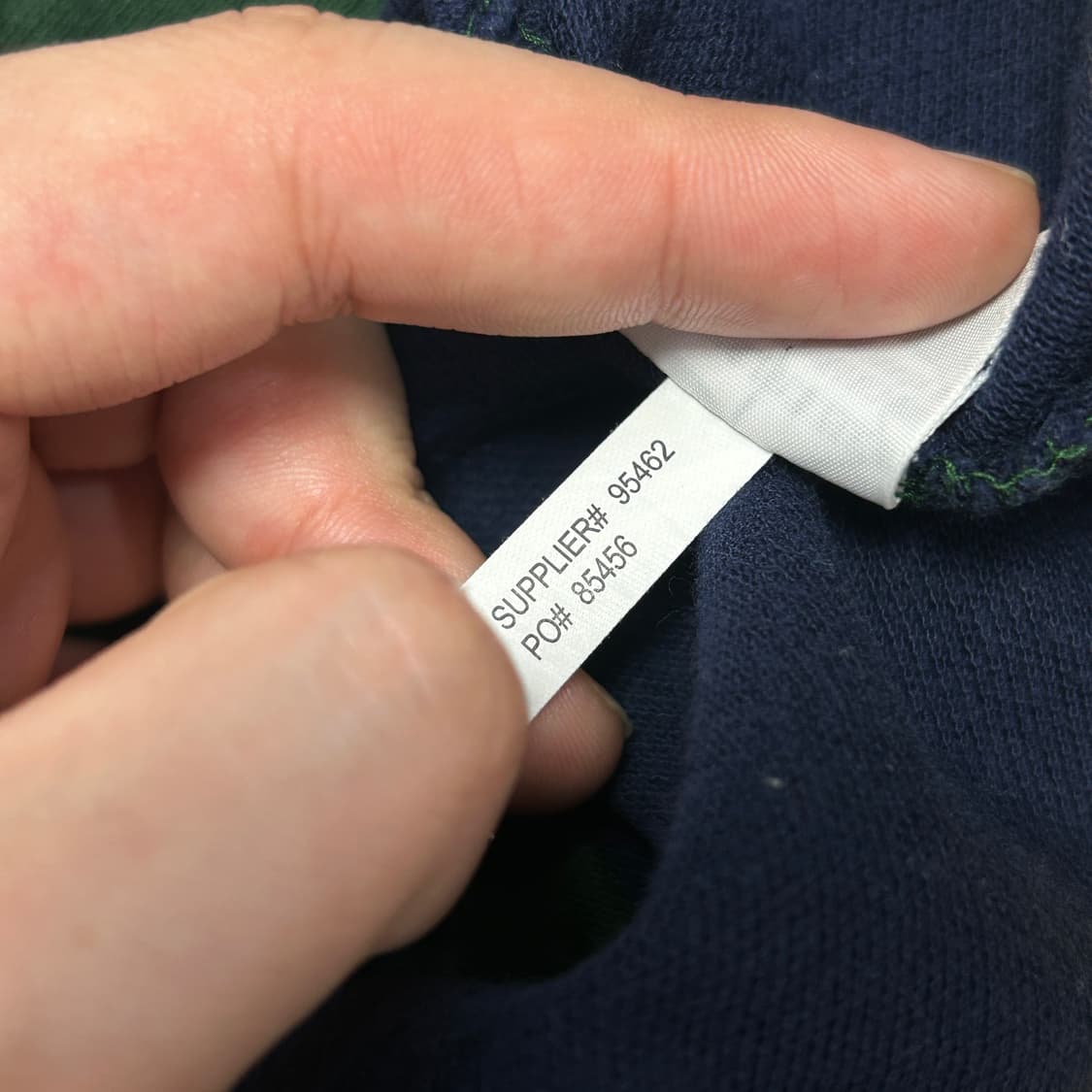 폴로 스트라이프 반팔 럭비셔츠(XL) 상품이미지4