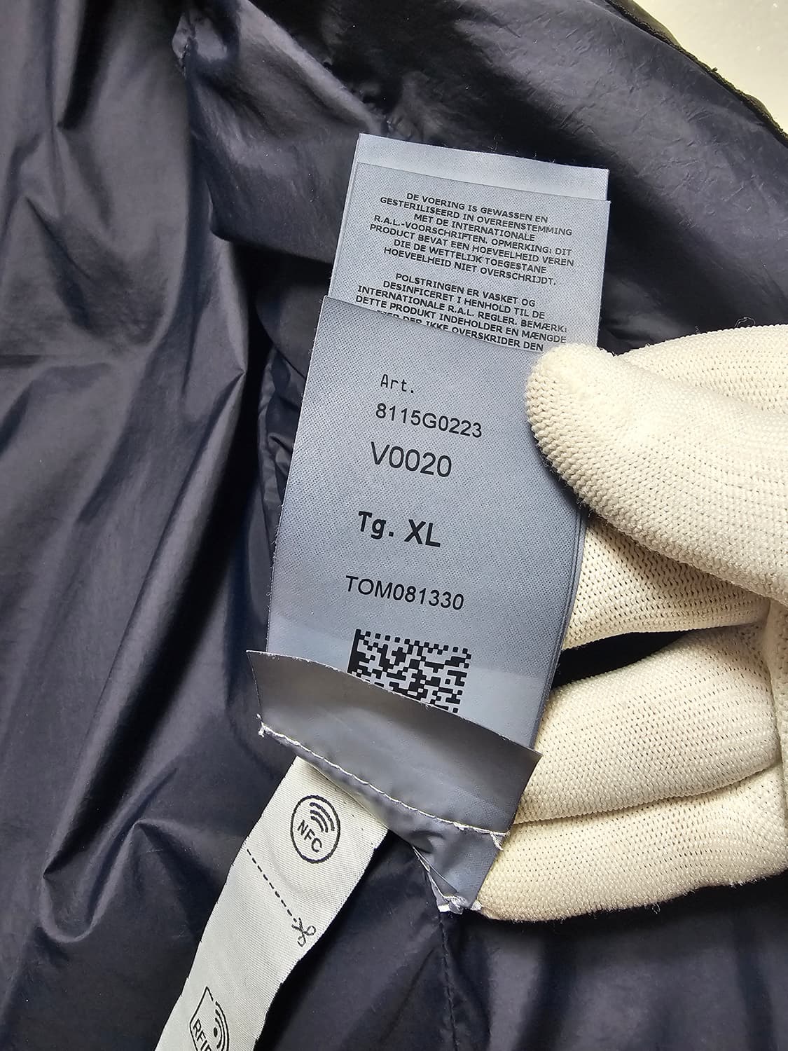 스톤아일랜드 크링클랩스 패딩 조끼 상품이미지8