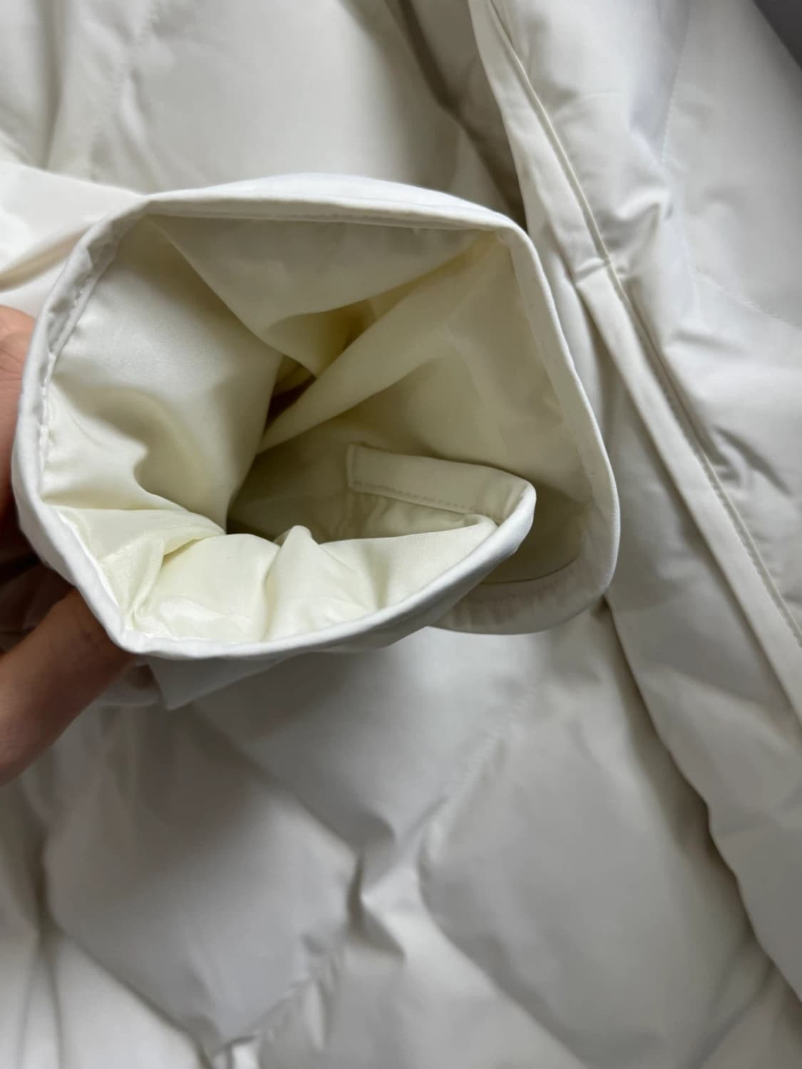 210 에디트 퀄팅 점퍼 머플러세트 55 새상품 상품이미지9