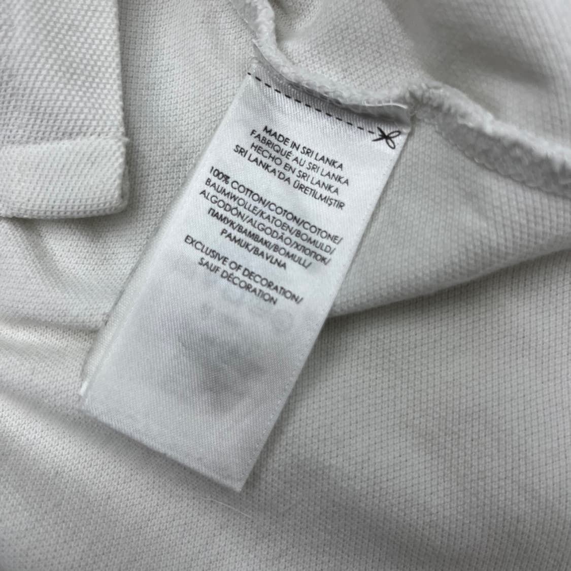 폴로 랄프로렌 치프키프 빅포니 네이비 배색 화이트 카라반팔 M 상품이미지5