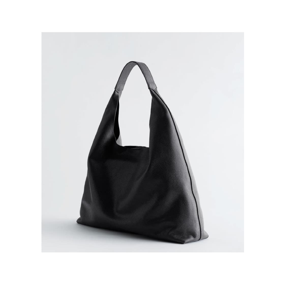 [OS] 앤아더스토리즈 라지 레더 토트백 블랙 상품이미지2