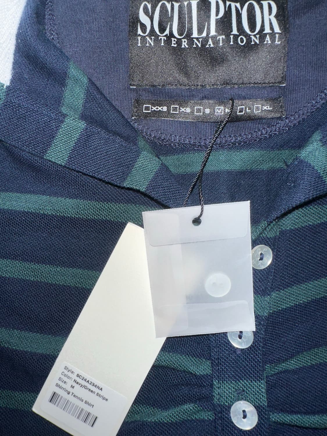 ✨새상품✨스컬프터 Shirring Tennis Shirt 상품이미지3