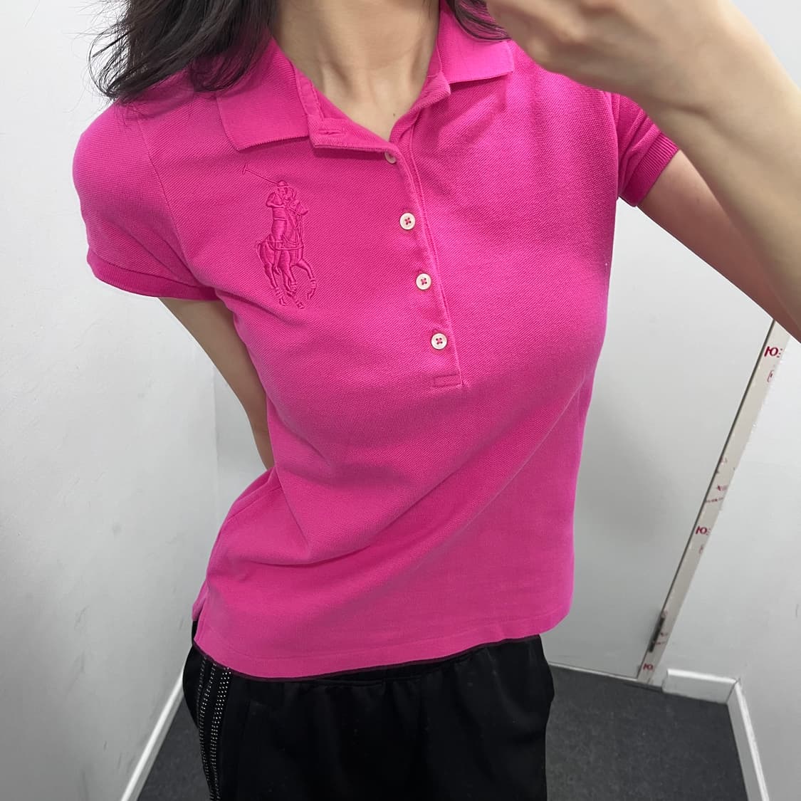  폴로 랄프로렌 빅포니 핑크 반팔 pk 티셔츠 상품이미지1