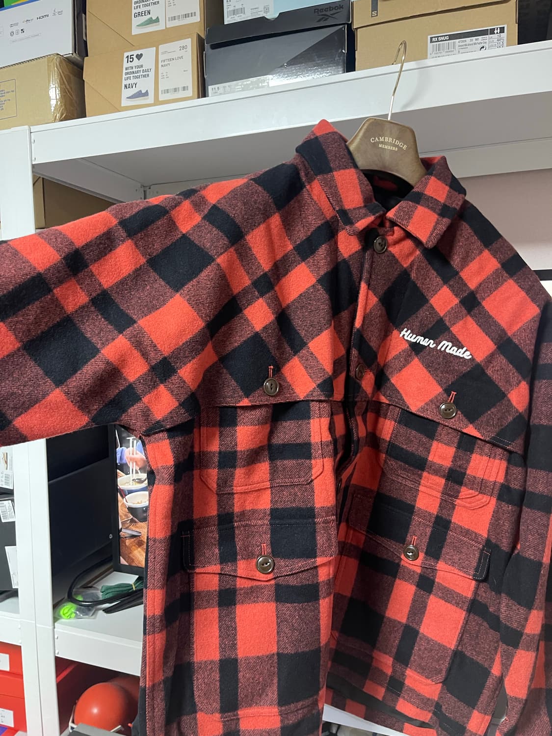 2XL) 휴먼 메이드 울 헌팅 자켓 상품이미지2