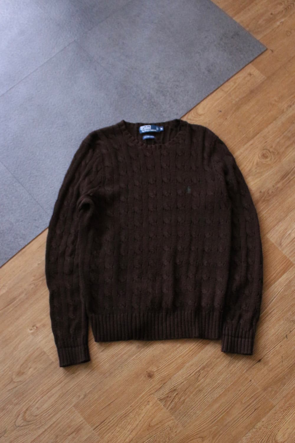 폴로 케이블 니트 상품이미지1