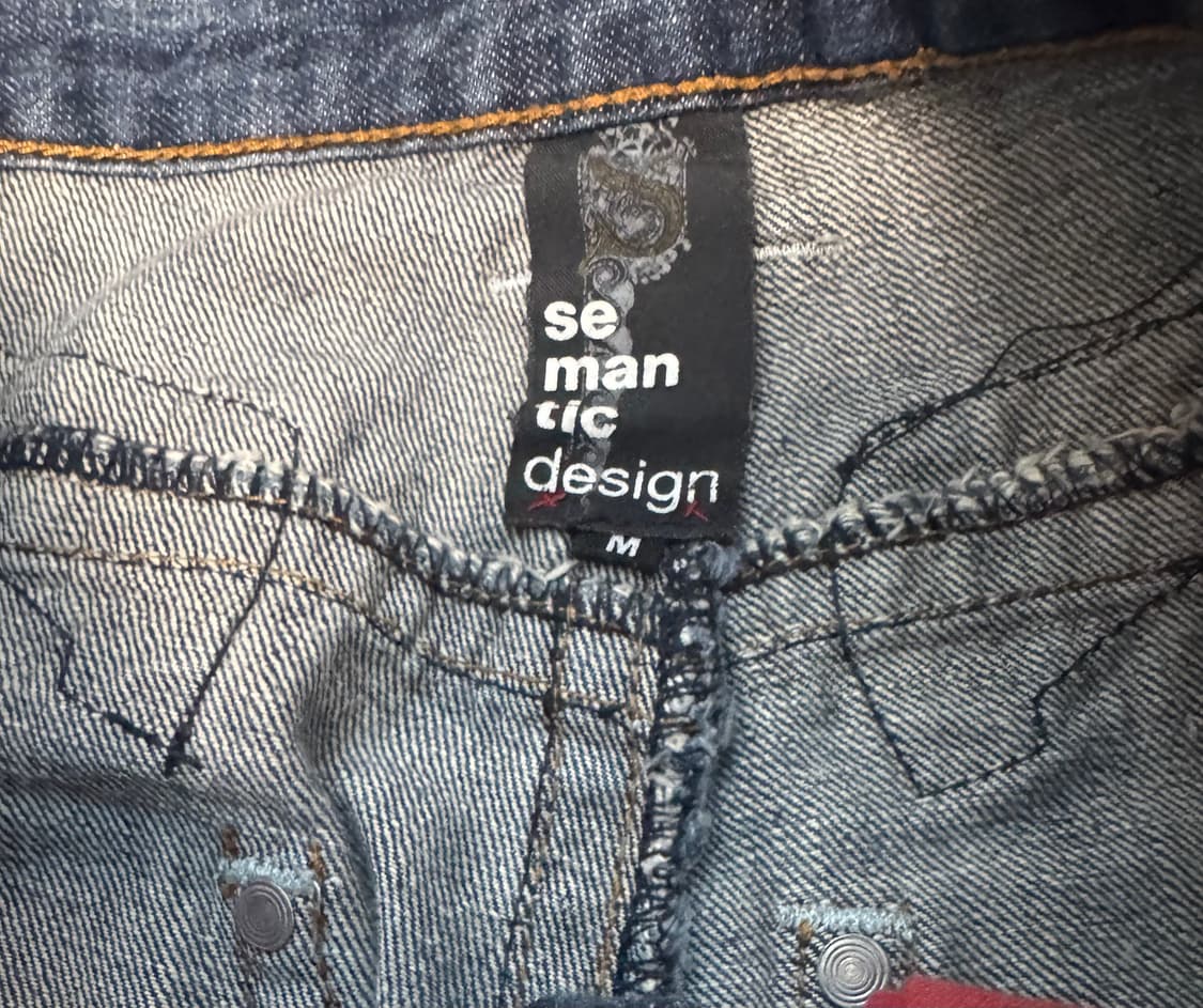 Semantic Design 00s Printed Detail Denim 상품이미지4